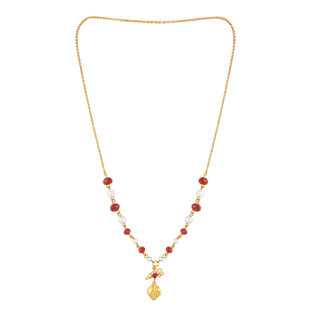 Simple and Lovely Strawberry Necklace