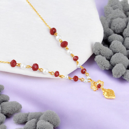 Simple and Lovely Strawberry Necklace