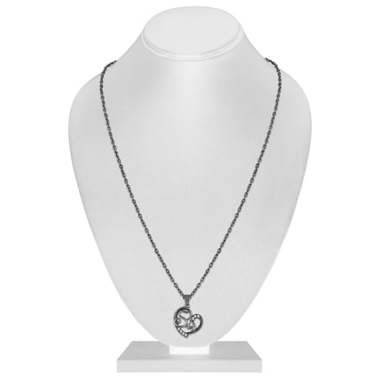 Love You Sis Heart Pendant