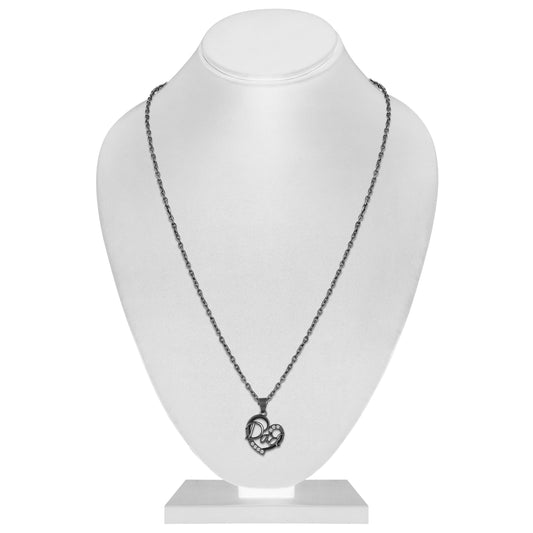 Love You Dad Heart Pendant