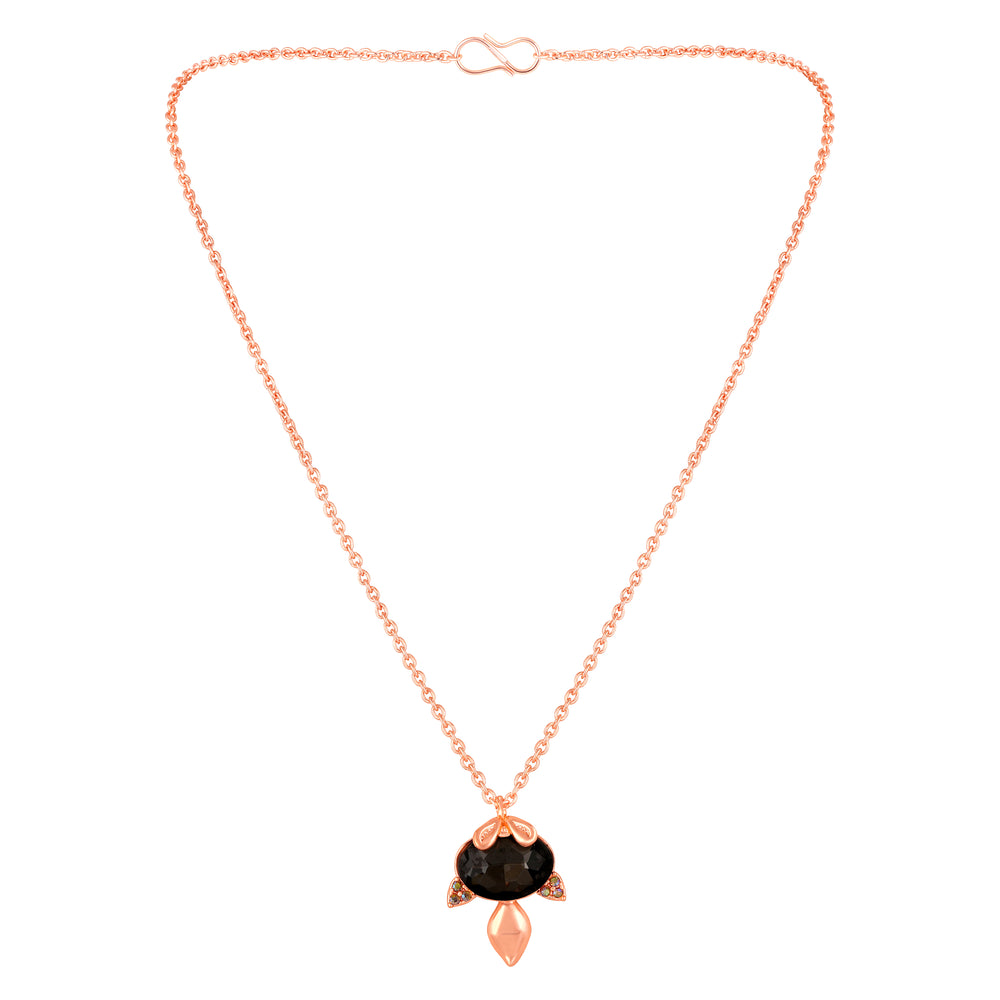 Simple and Elegant Tortoise-Style Pendant Chain