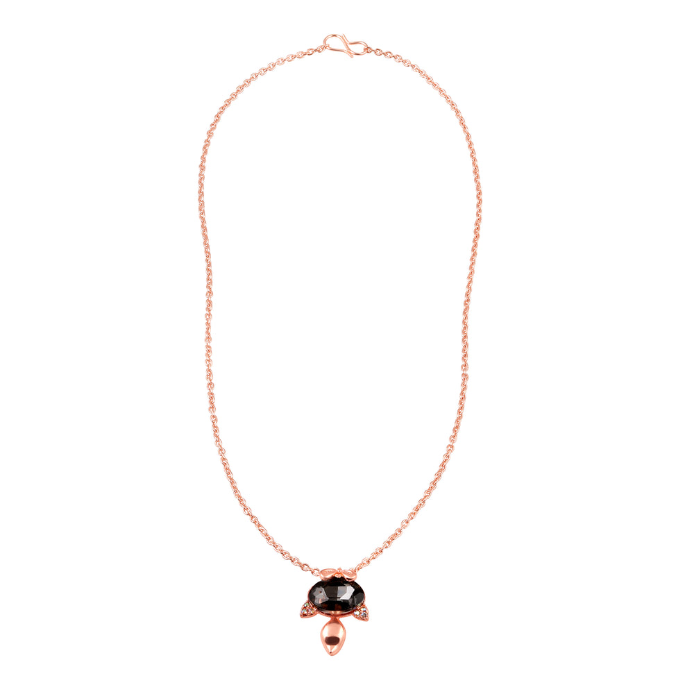 Simple and Elegant Tortoise-Style Pendant Chain