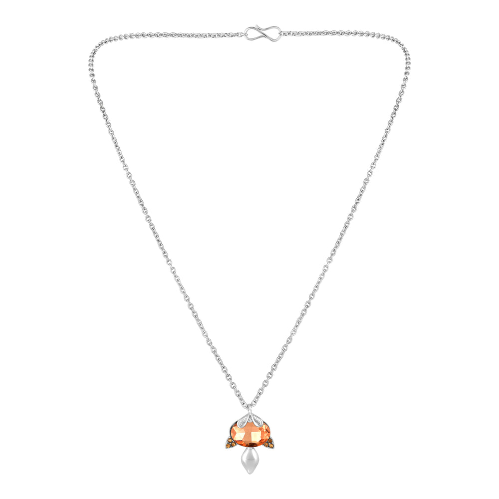 Simple and Elegant Tortoise-Style Pendant Chain
