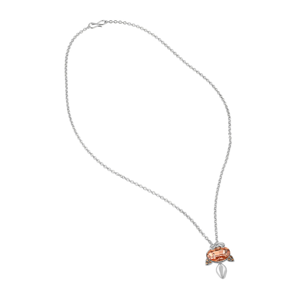 Simple and Elegant Tortoise-Style Pendant Chain