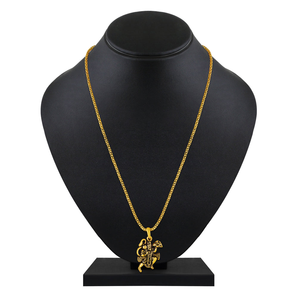God Hanuman Pendant Locket with Chain