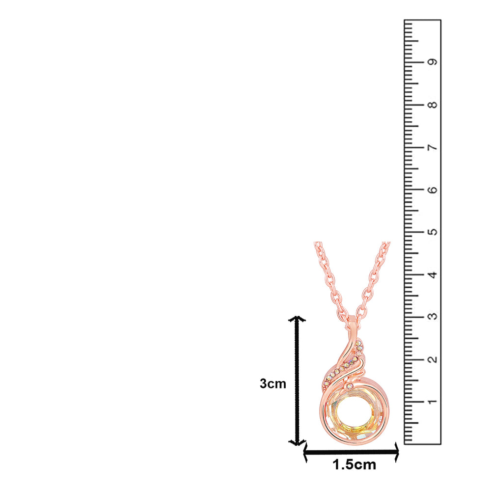 Elegant Rose Gold Round
