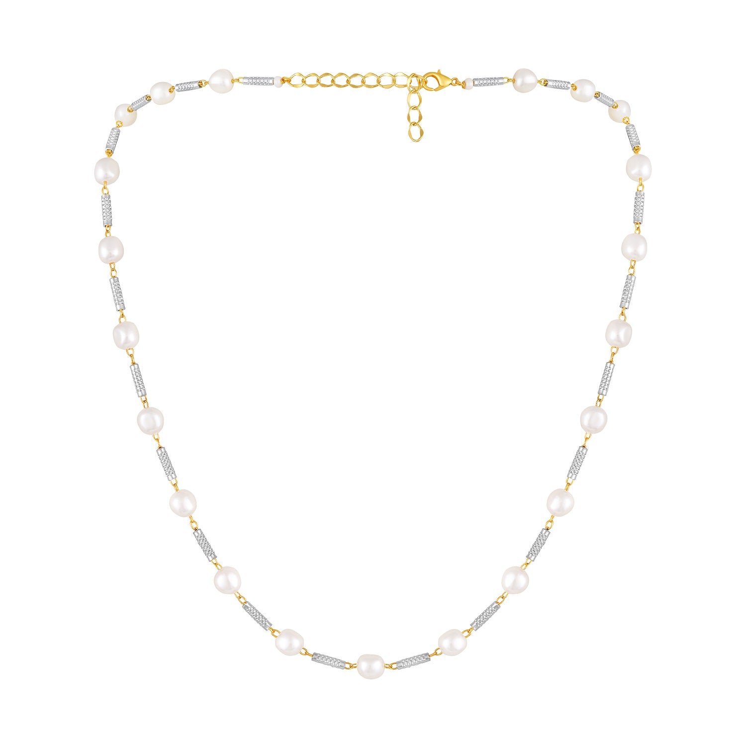 Party Wear Artificial Pearls Beaded Necklace