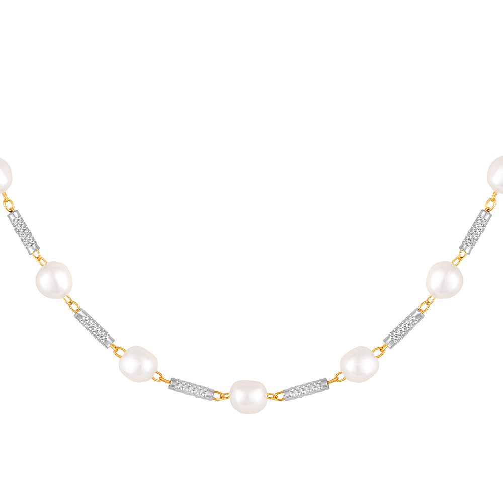 Party Wear Artificial Pearls Beaded Necklace