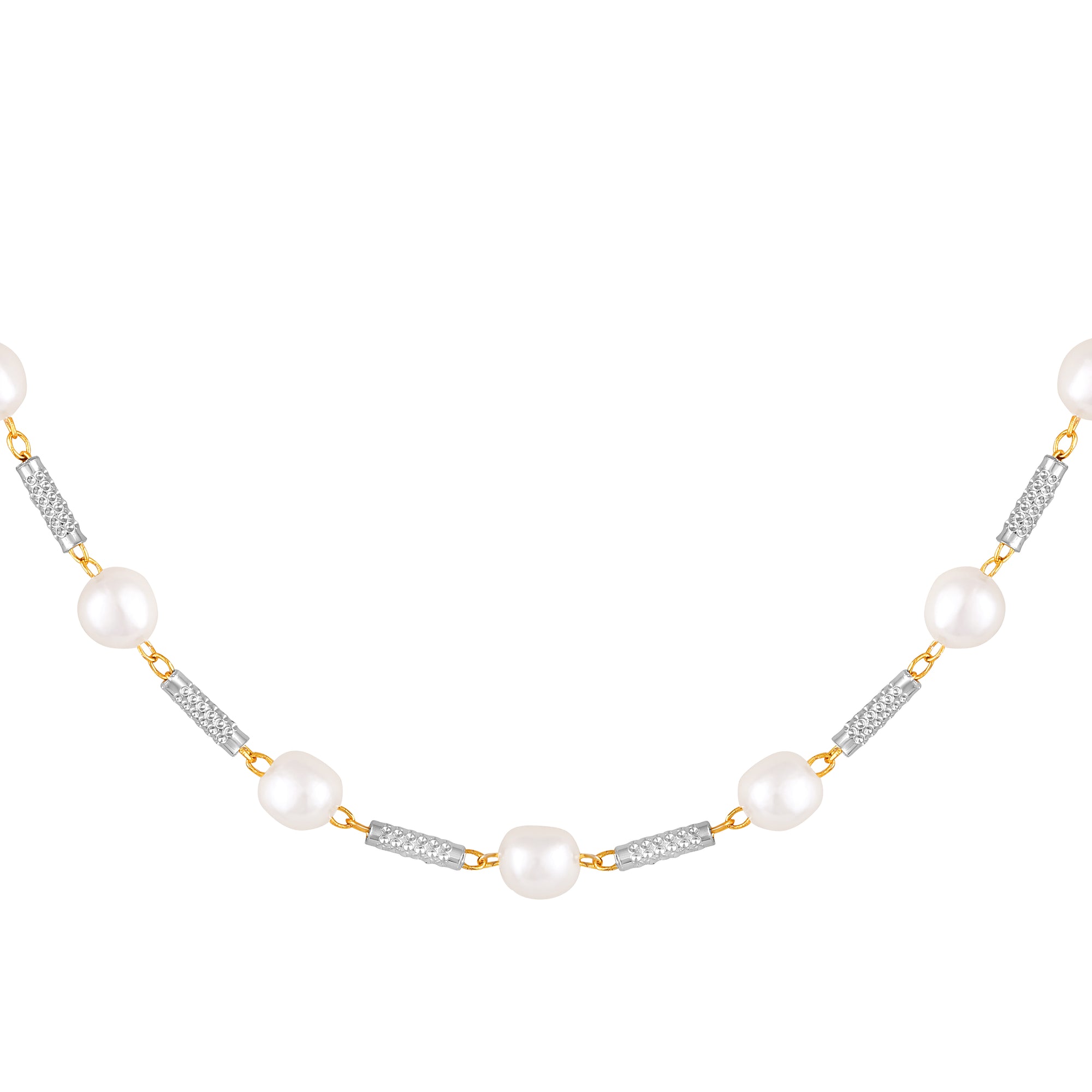 Party Wear Artificial Pearls Beaded Necklace