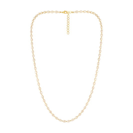 Party Wear Artificial Pearls Beaded Necklace