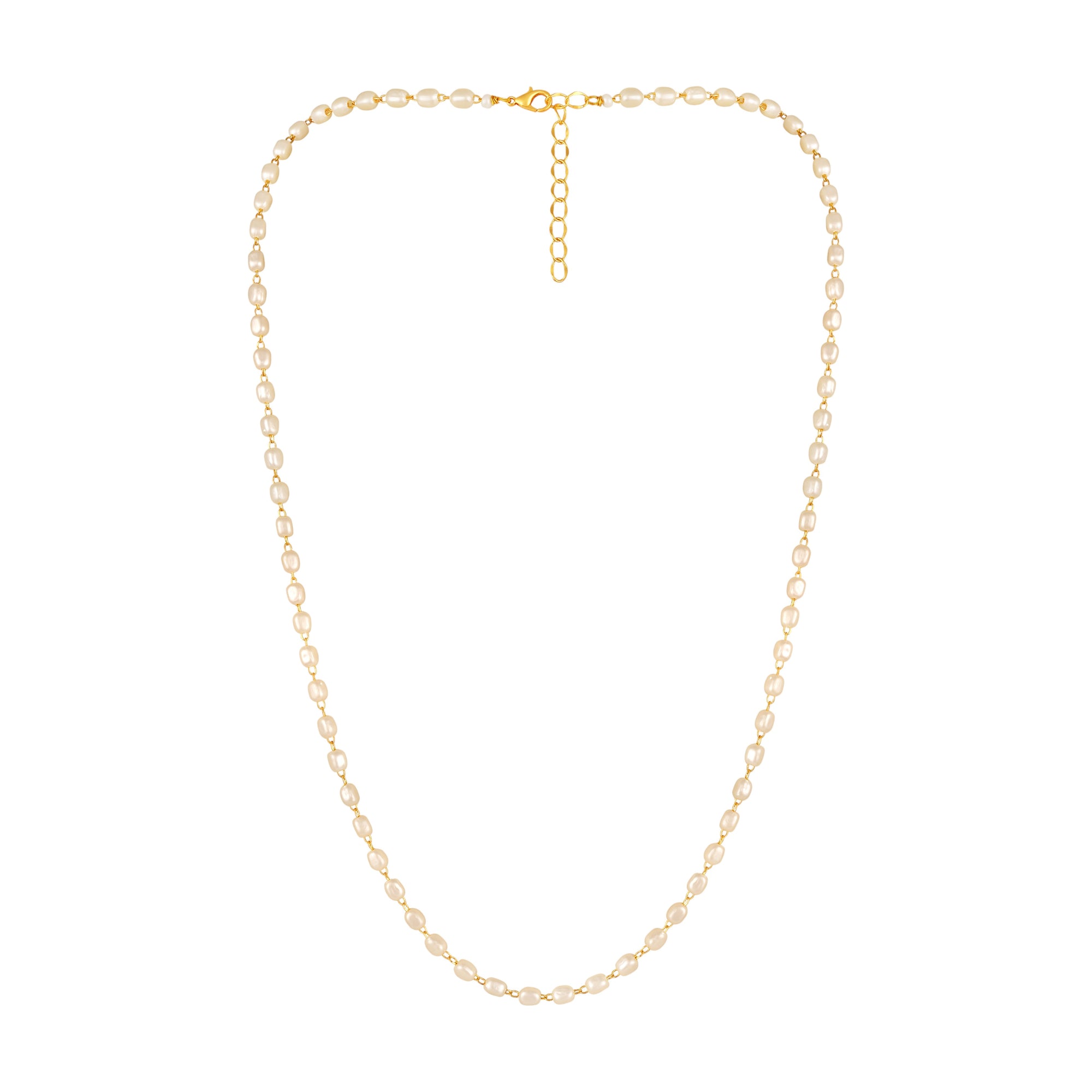 Party Wear Artificial Pearls Beaded Necklace