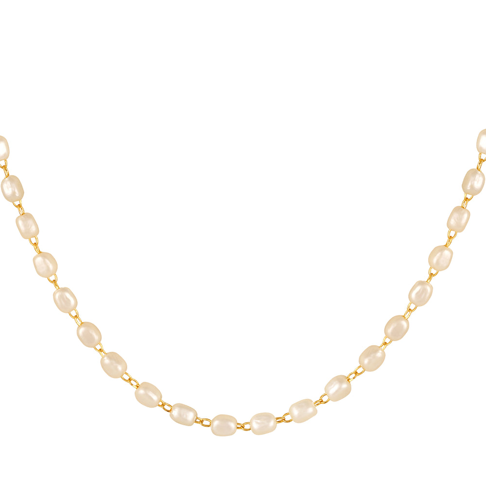 Party Wear Artificial Pearls Beaded Necklace