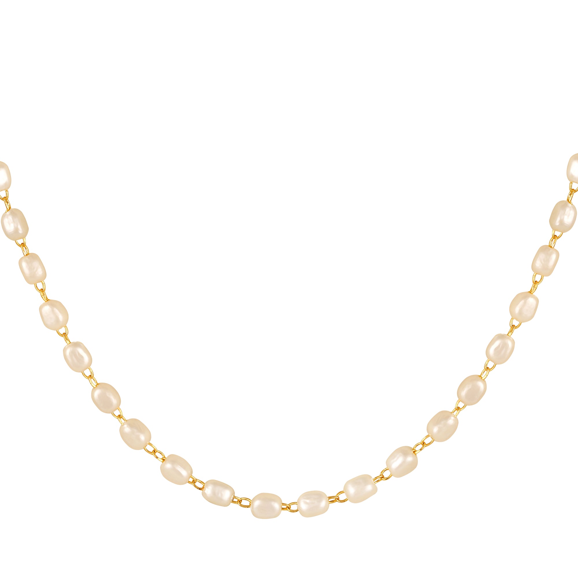 Party Wear Artificial Pearls Beaded Necklace