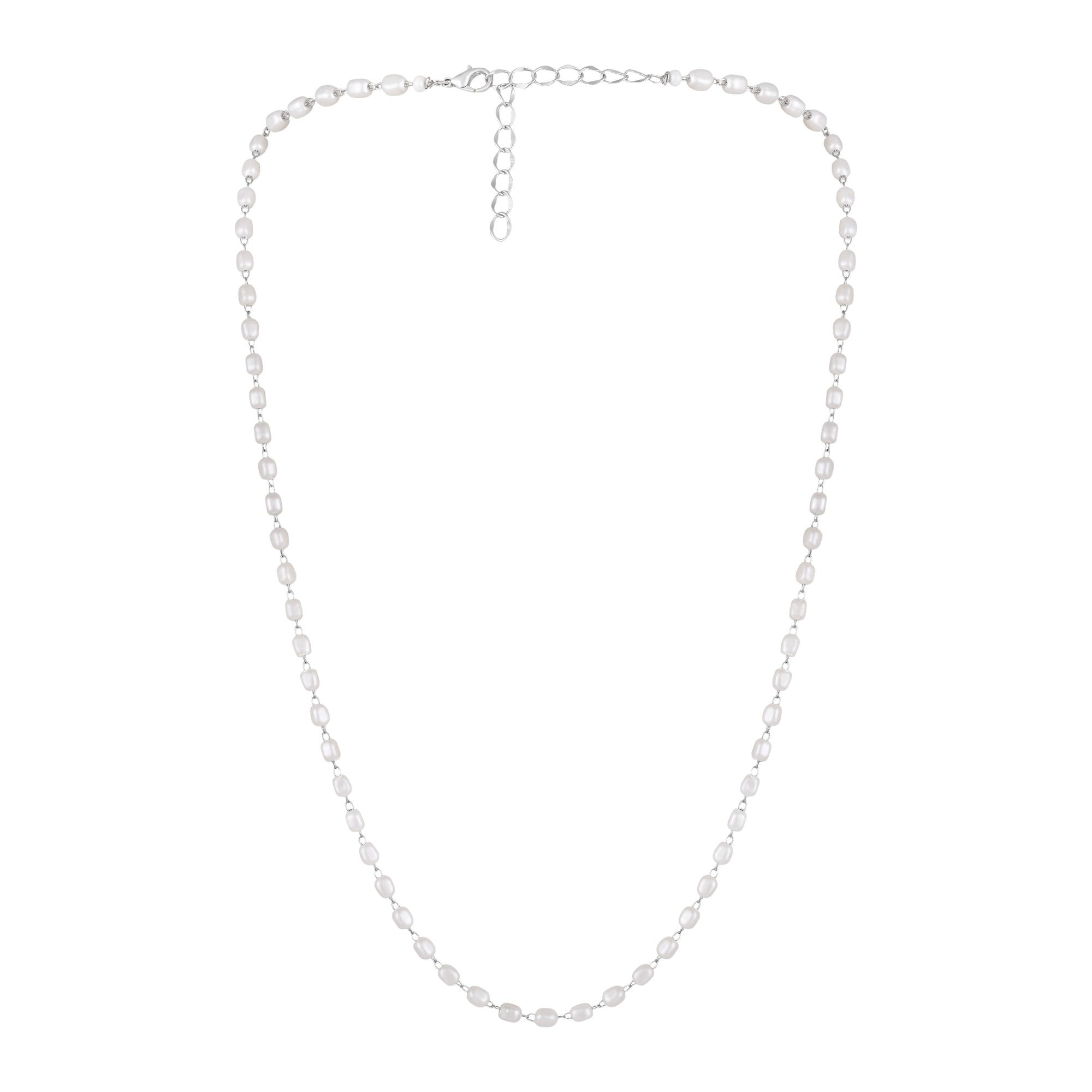 Party Wear Artificial Pearls Beaded Necklace