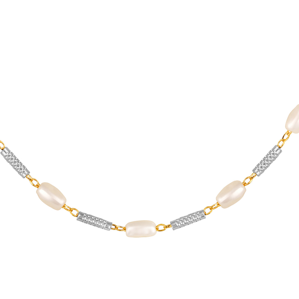 Party Wear Artificial Pearls Beaded Necklace