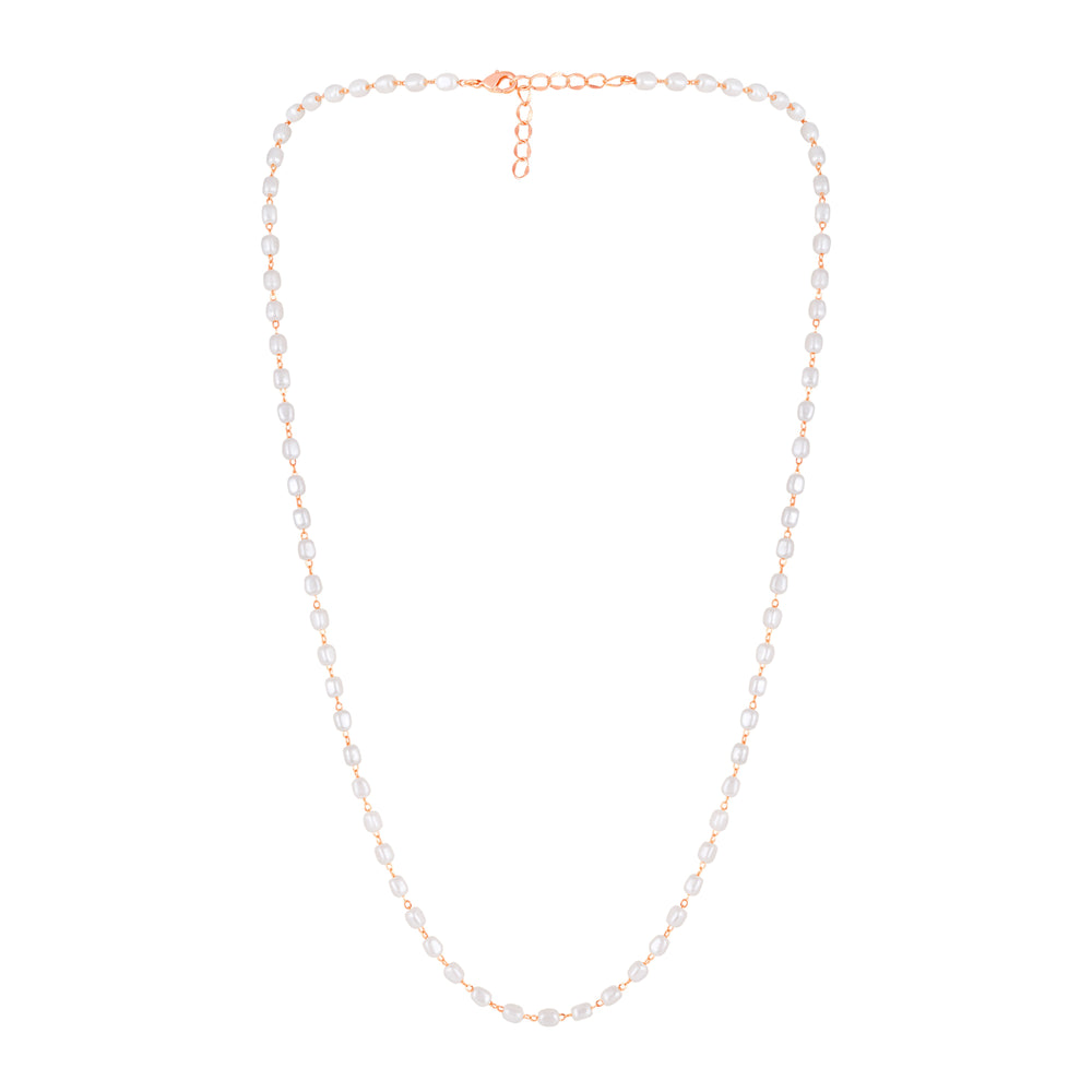 Party Wear Artificial Pearls Beaded Necklace