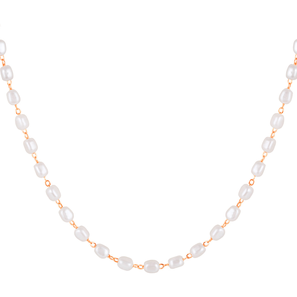 Party Wear Artificial Pearls Beaded Necklace