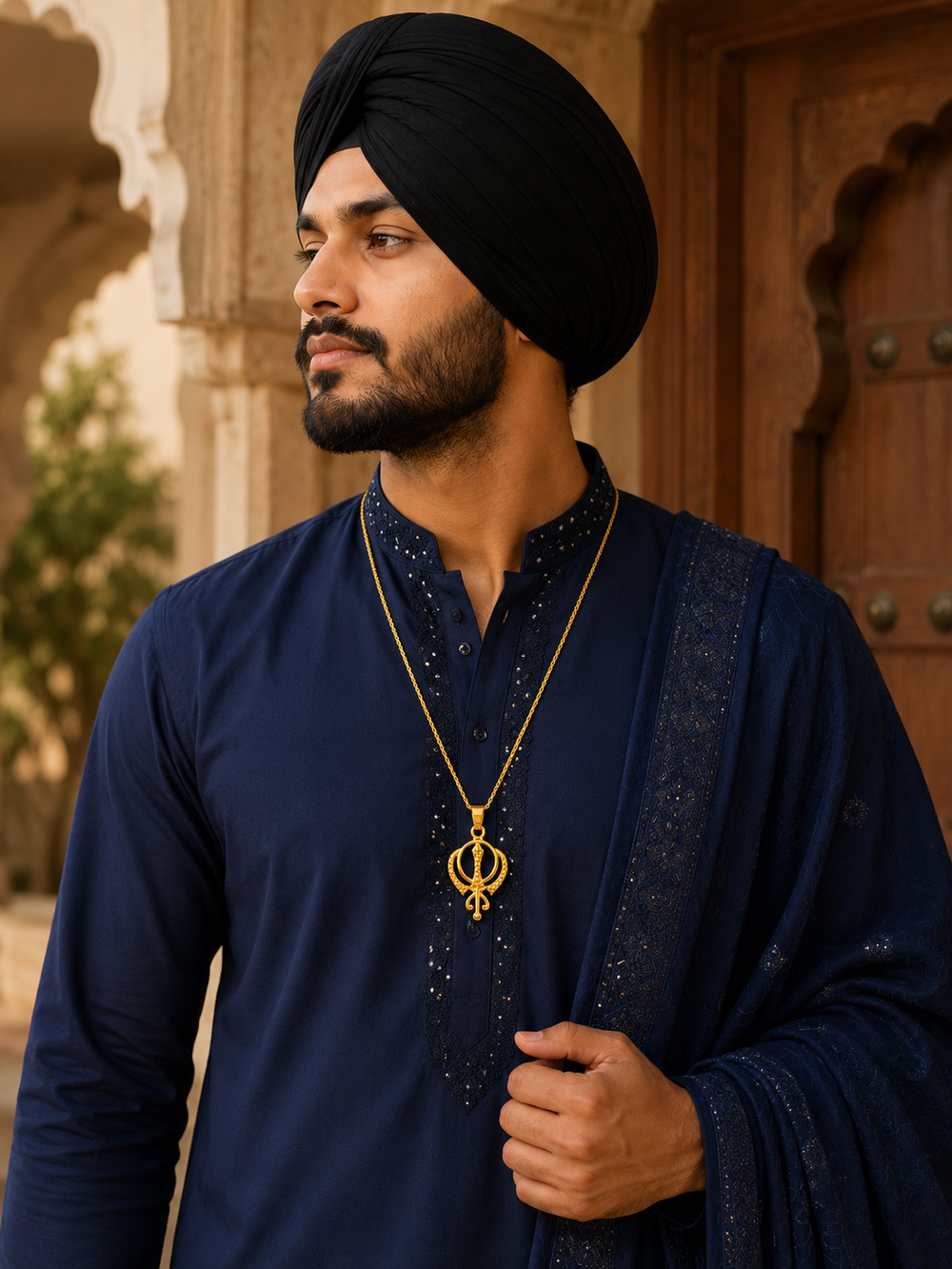 Khanda Men’s Pendant