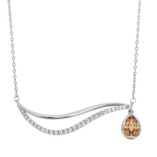 Valentine Swarovski Crystal Pendant Necklace
