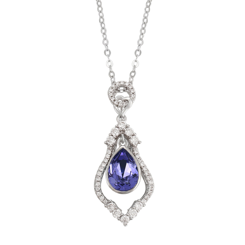 Valentine Designer Solitaire Cubic Zirconia Pendant