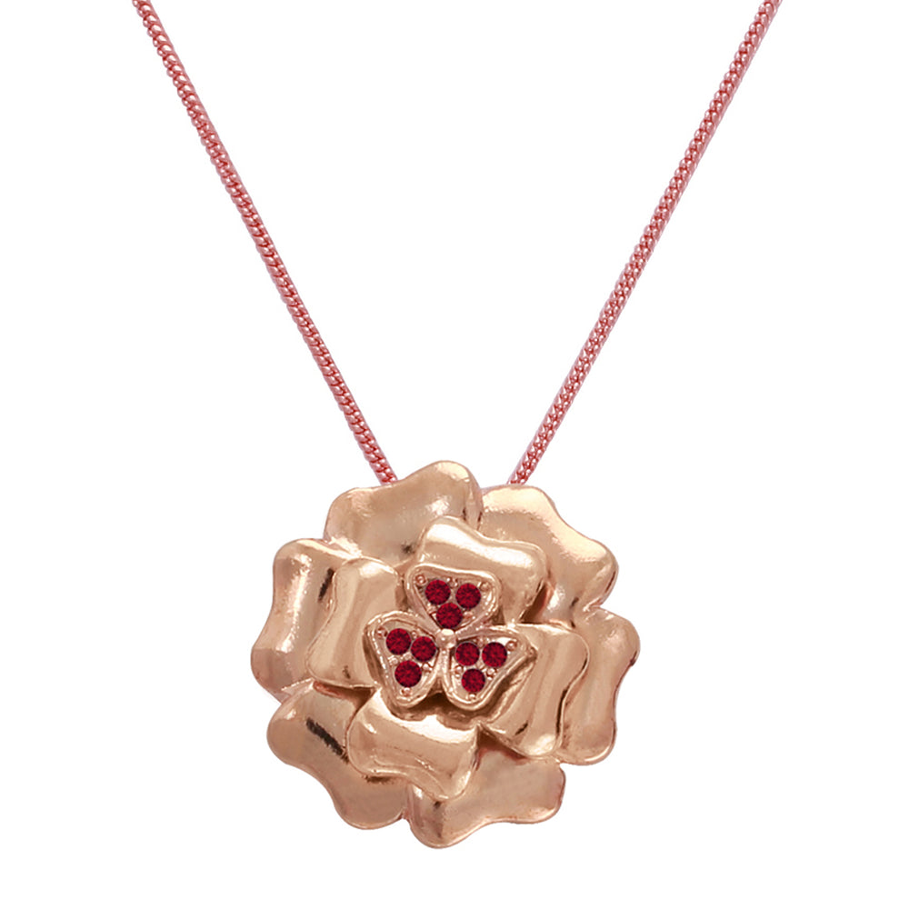 Floral Heart Pendant