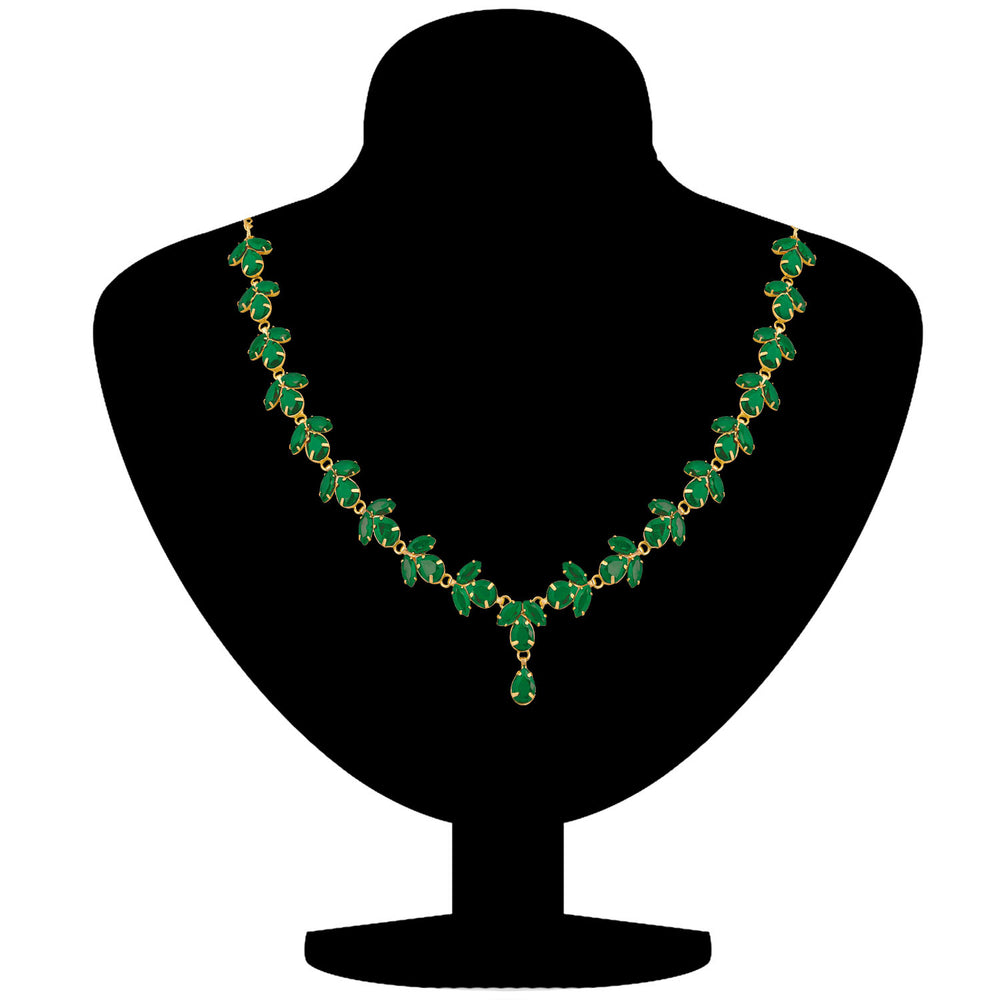 Elegant Designer Crystal Necklace