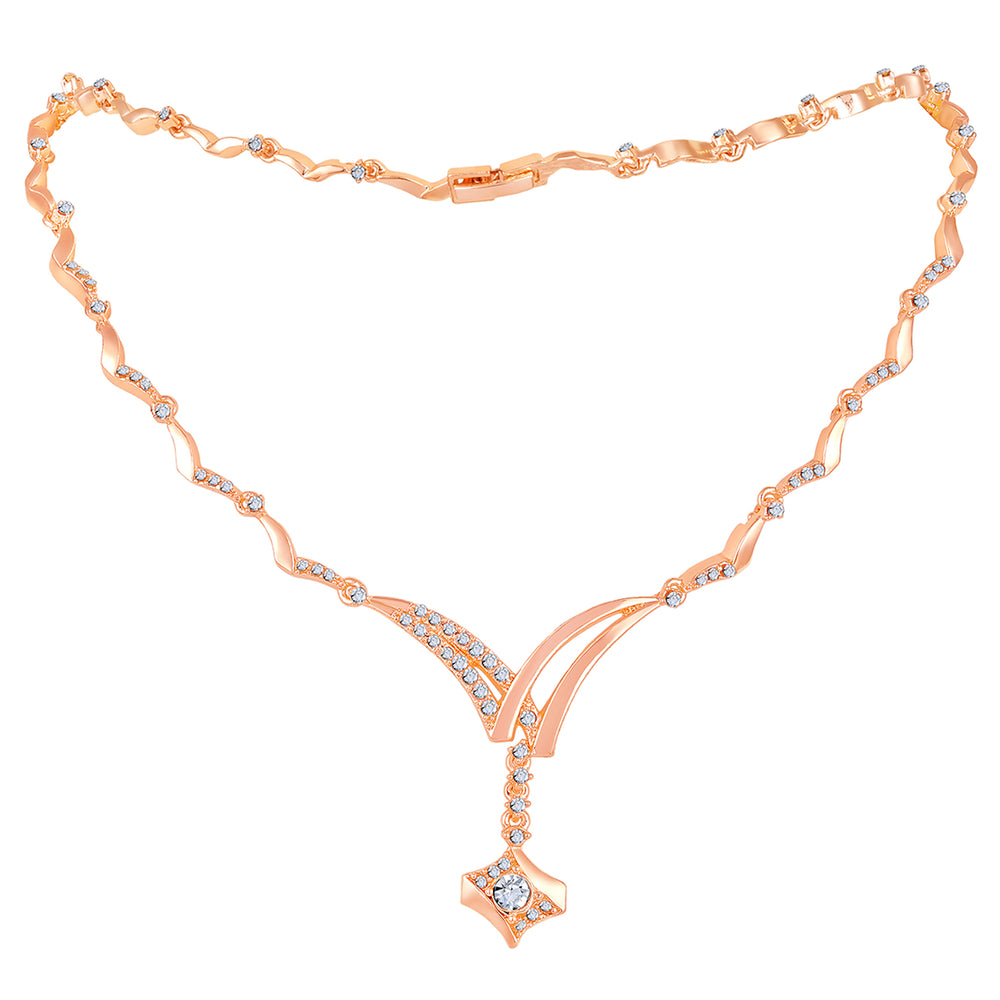 Dazzling Arc Necklace