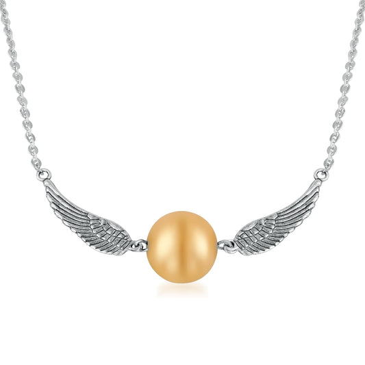 Trendy Stylish Snitch Pendant Necklace