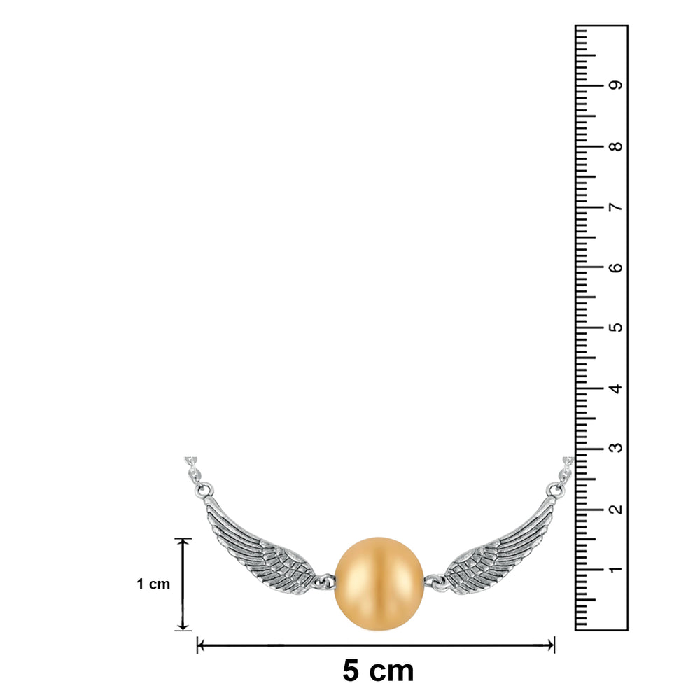 Trendy Stylish Snitch Pendant Necklace