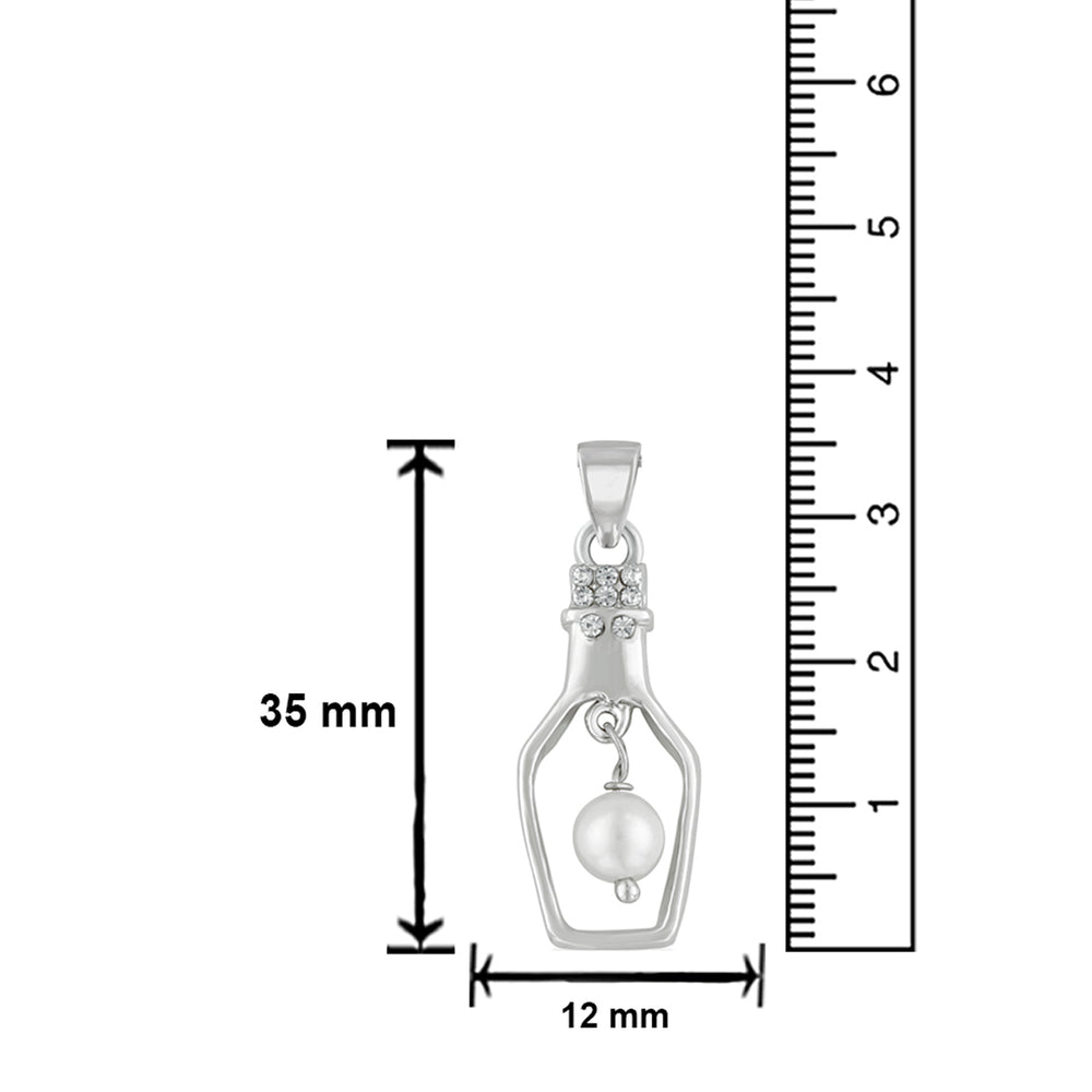 Cute Designer Bottle Pendant Necklace