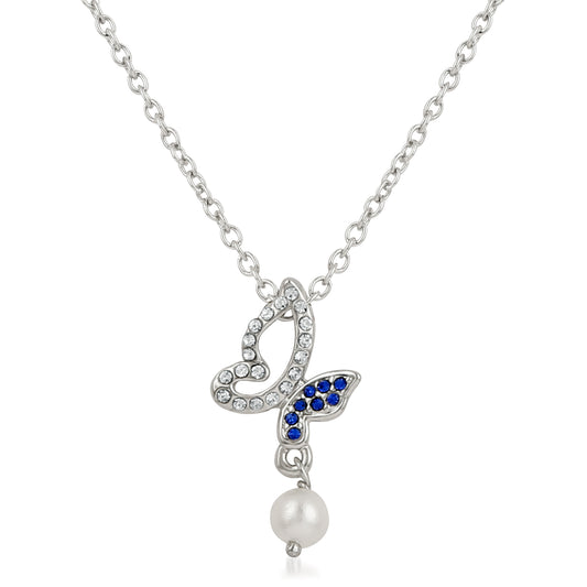 Beautiful Winged Butterfly Pendant