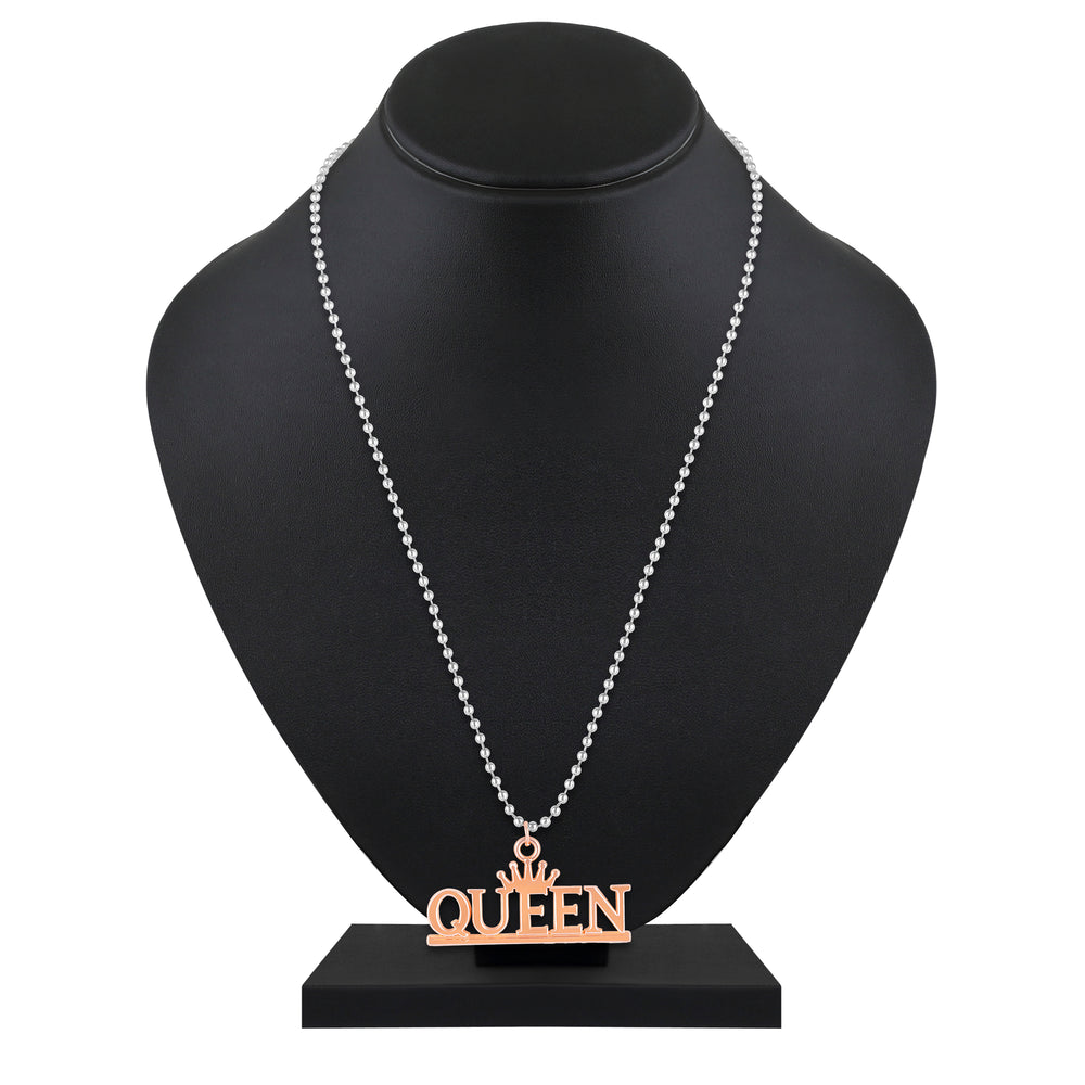 King Queen Couple Pendant