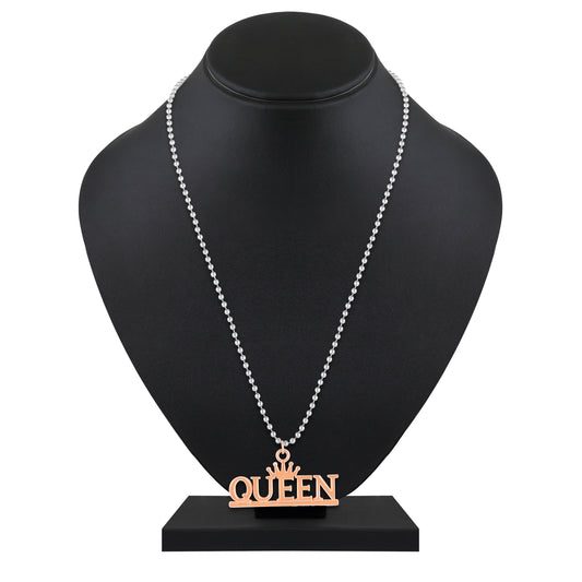 King Queen Couple Pendant