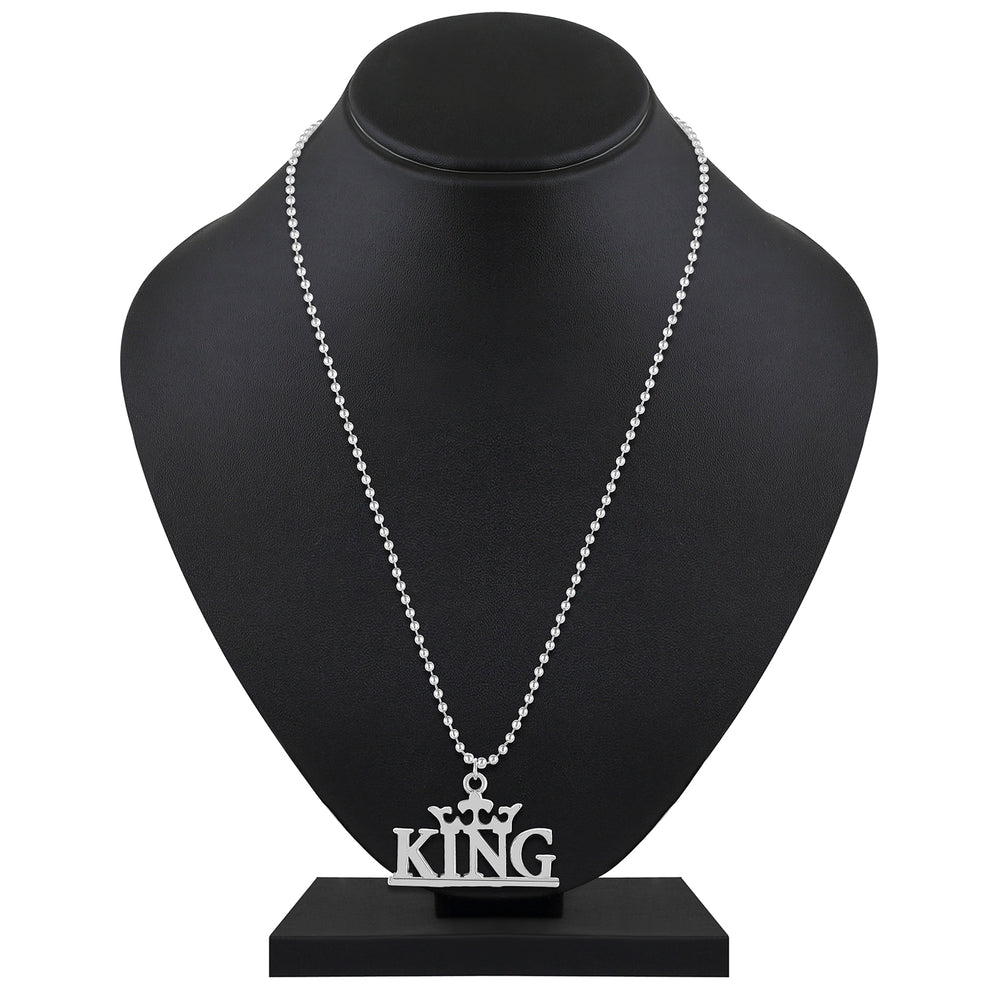 King Queen Couple Pendant