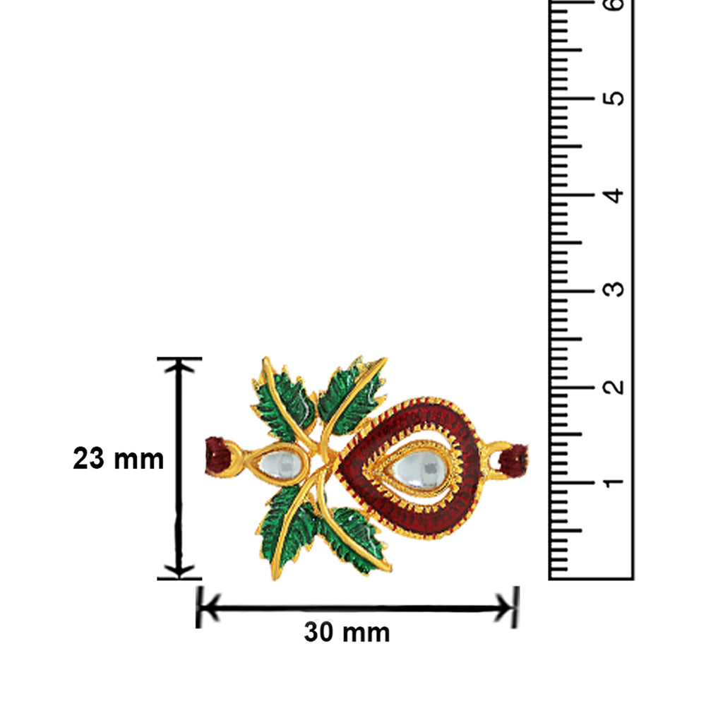 Leafy Designer Rakhi