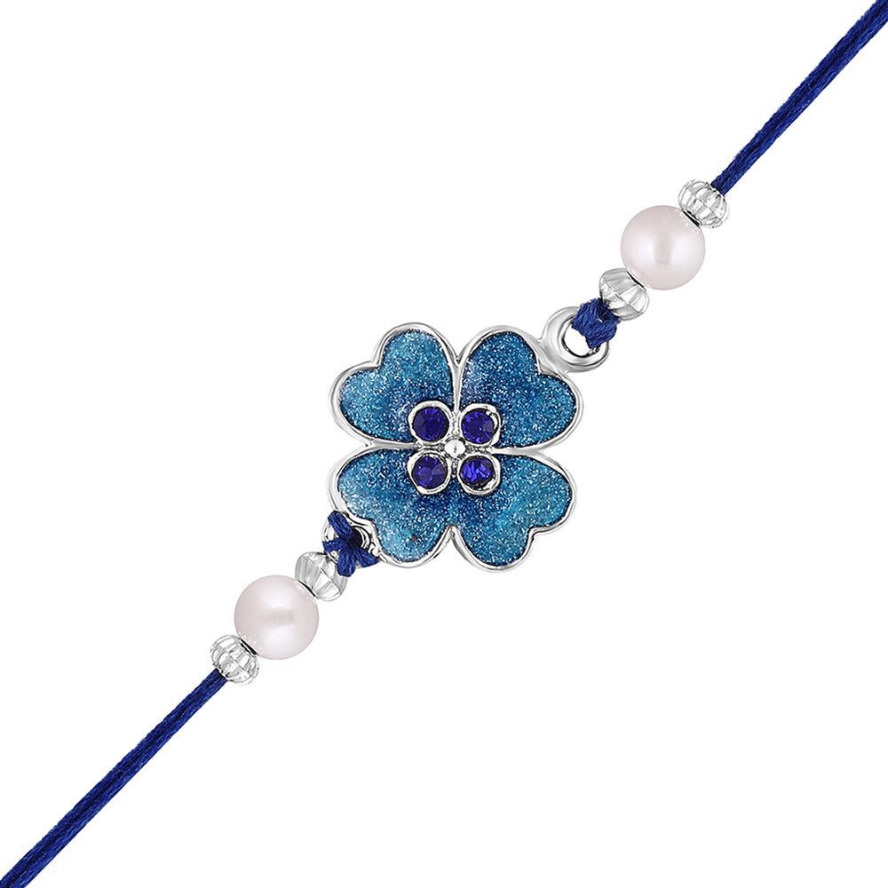 Floral Multicolor Meenakari Work Rakhi