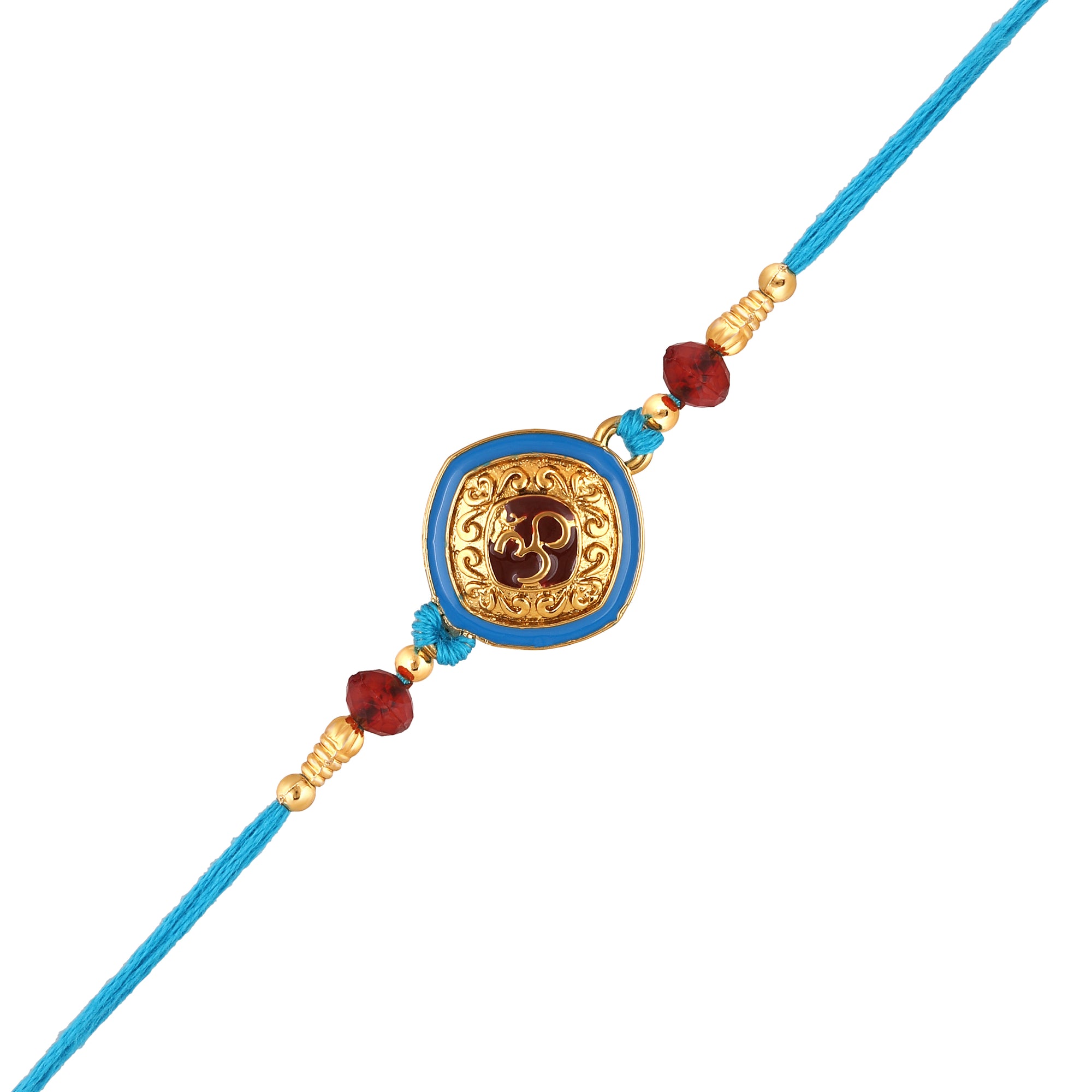 Meena Enamel OM Rakhi