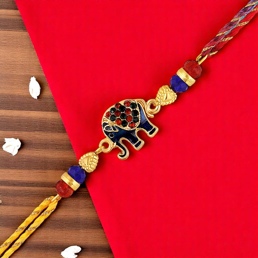 Baby Elephant-Shaped Rakhi