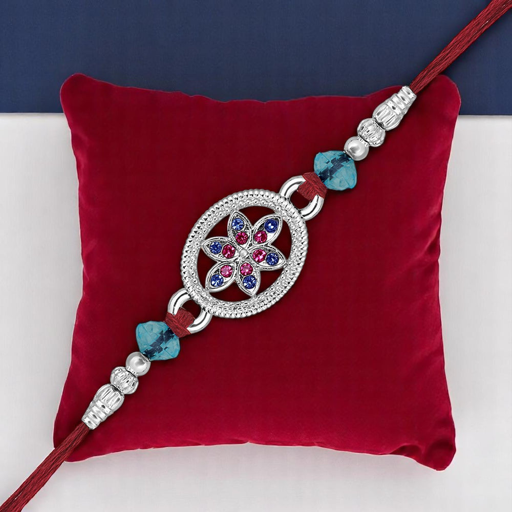 Floral Stued Rakhi