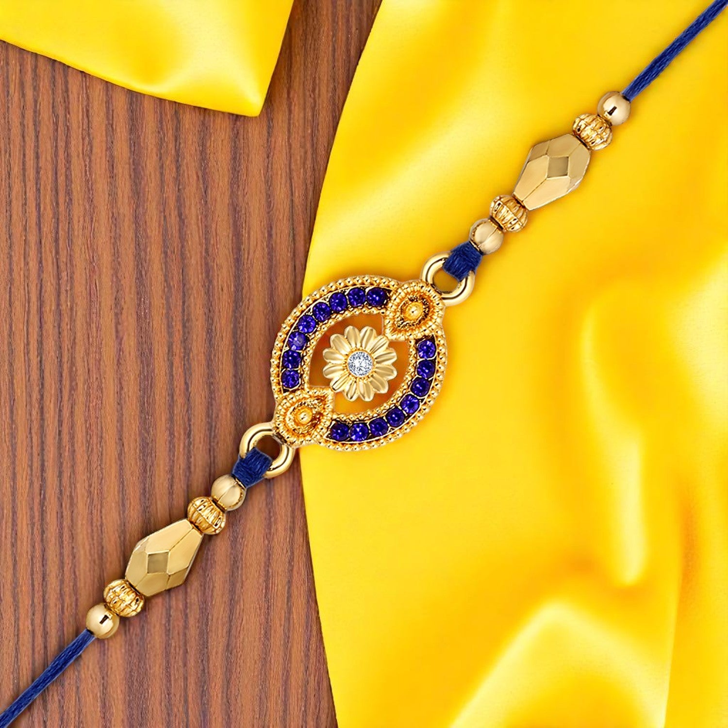 Floral Stued Rakhi