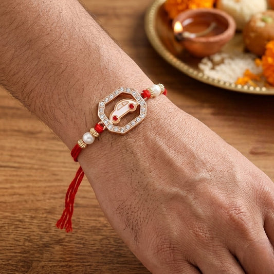 Royal Car Charm Bhai Rakhi