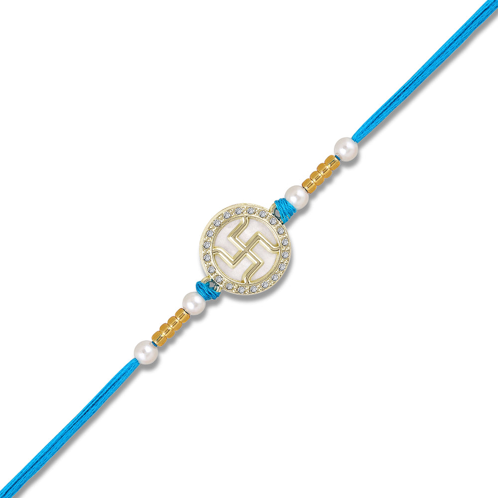 Swastik Rakhi for Bhai