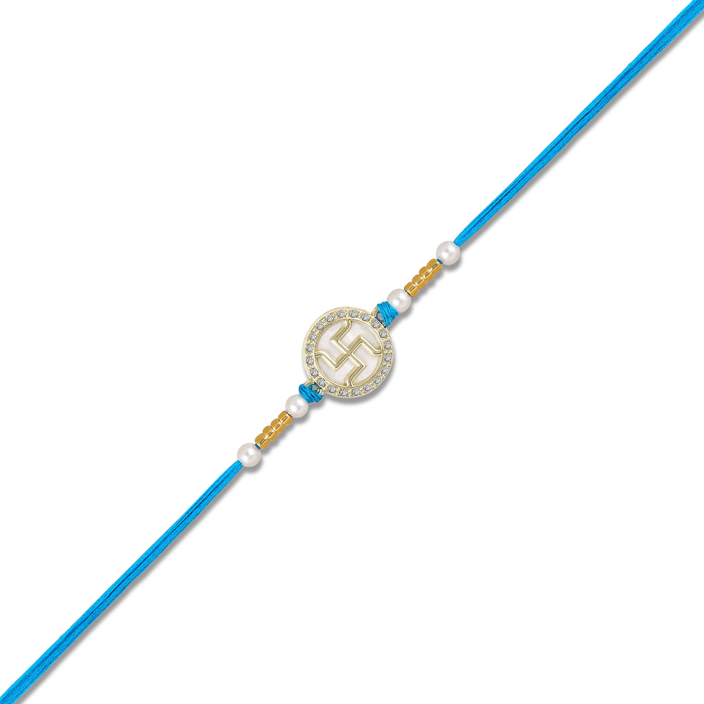 Swastik Rakhi for Bhai
