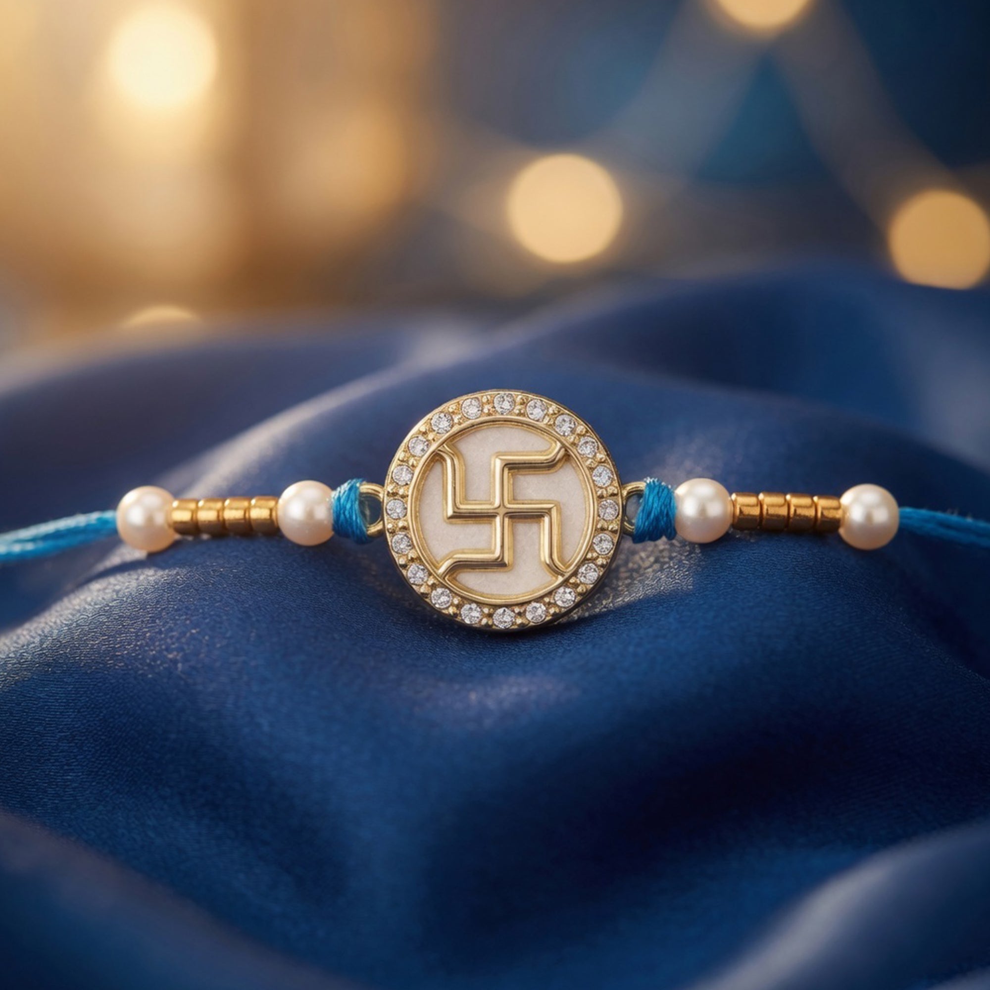 Swastik Rakhi for Bhai