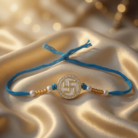 Swastik Rakhi for Bhai