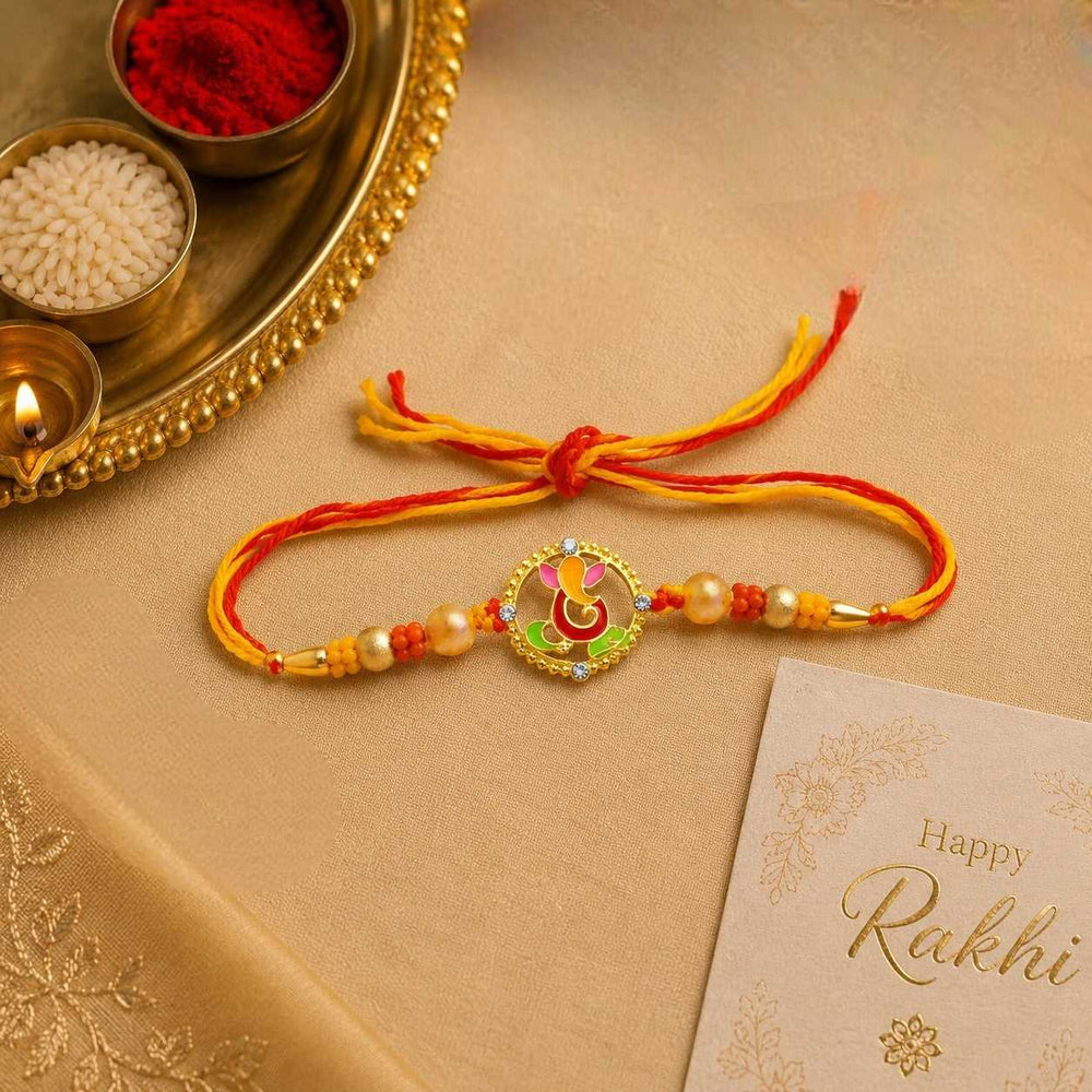 Divine Ganesha Rakhi for Brother