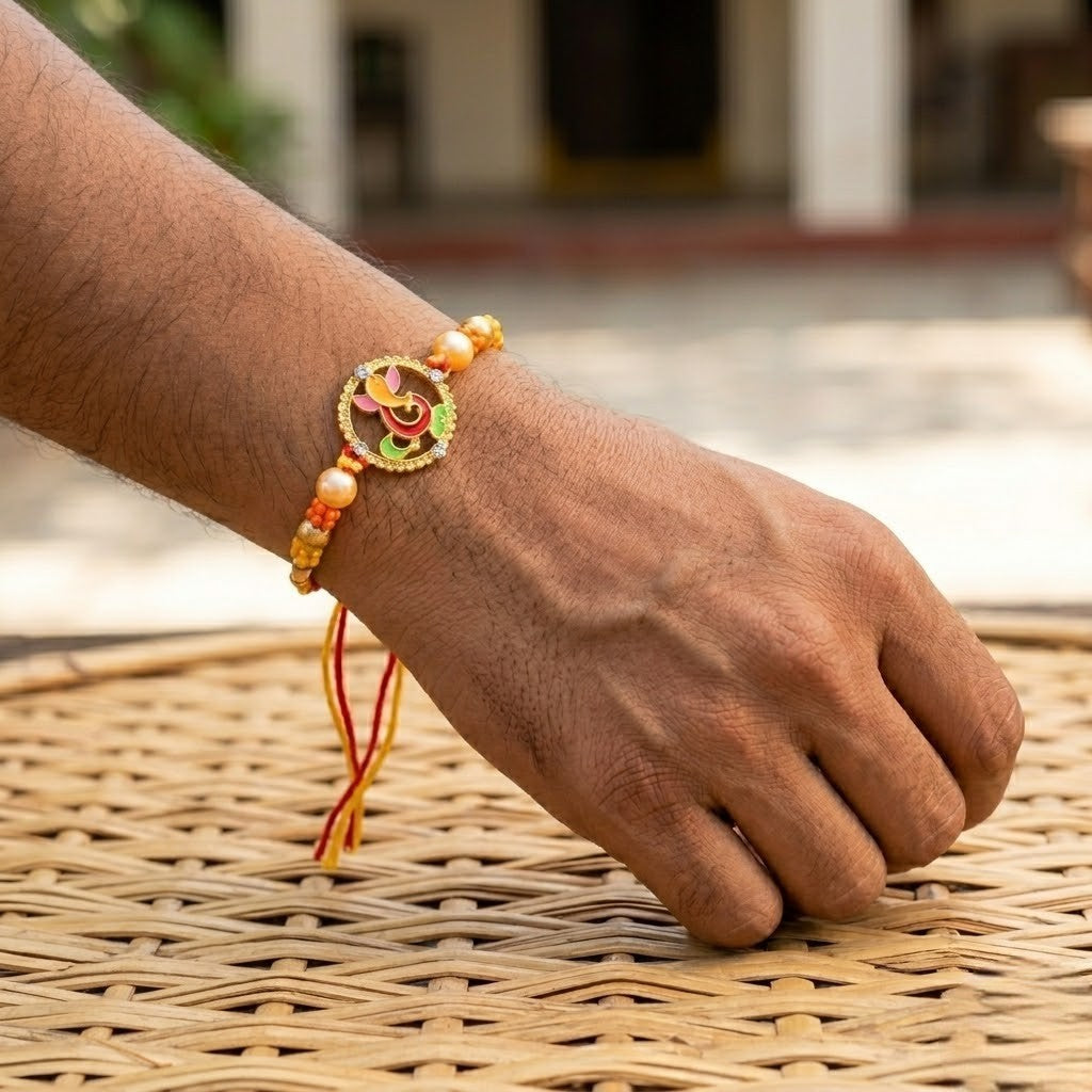 Divine Ganesha Rakhi for Brother