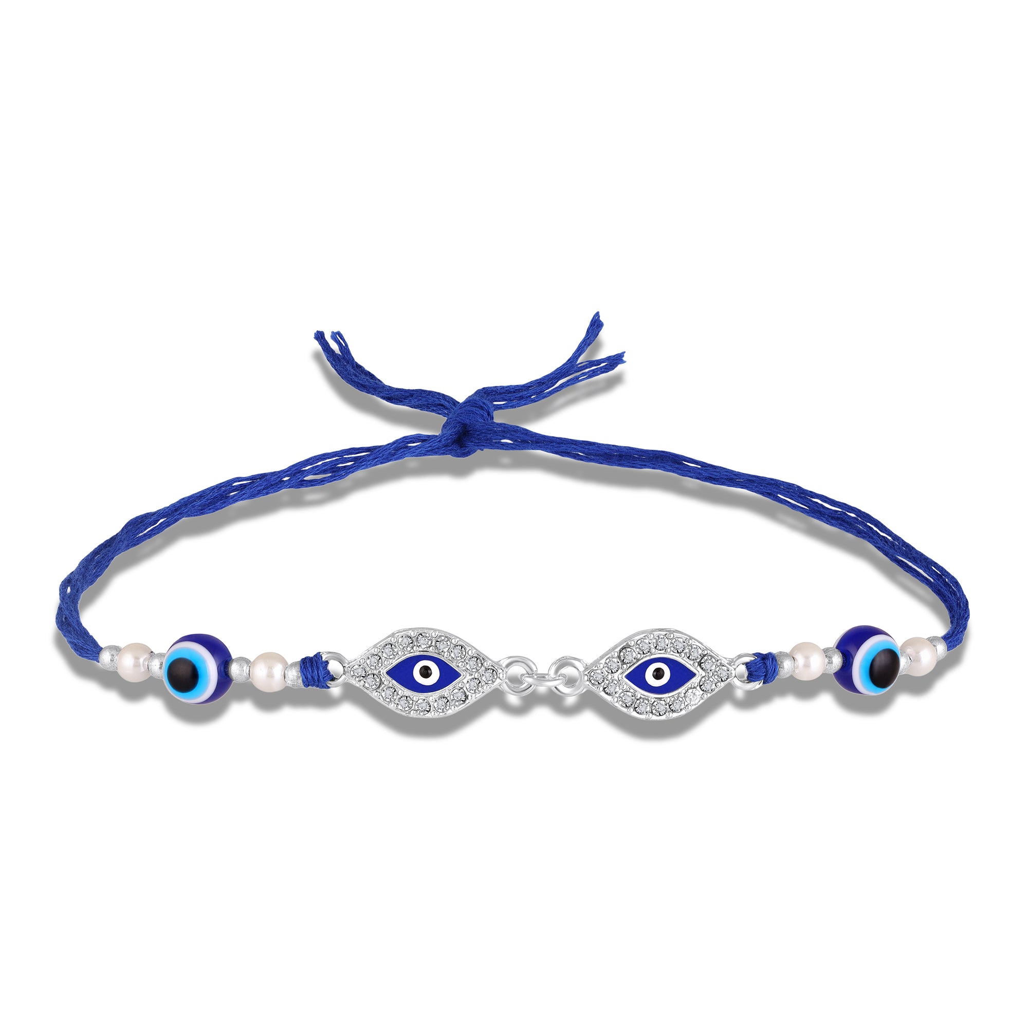 Blue Evil Eye Rakhi for Brother