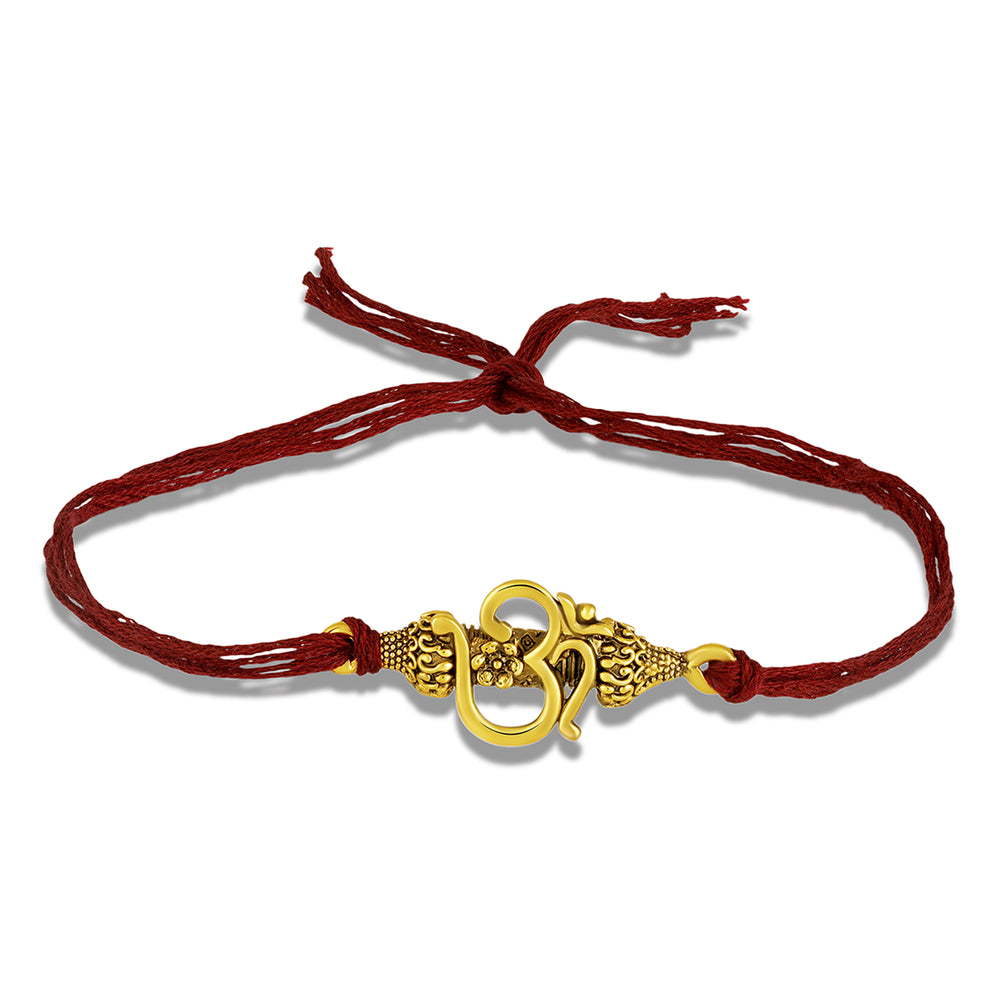 Traditional Om Design Rakshabandhan Rakhi