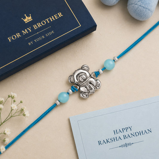 Cute Teddy Bear Cartoon Rakhi